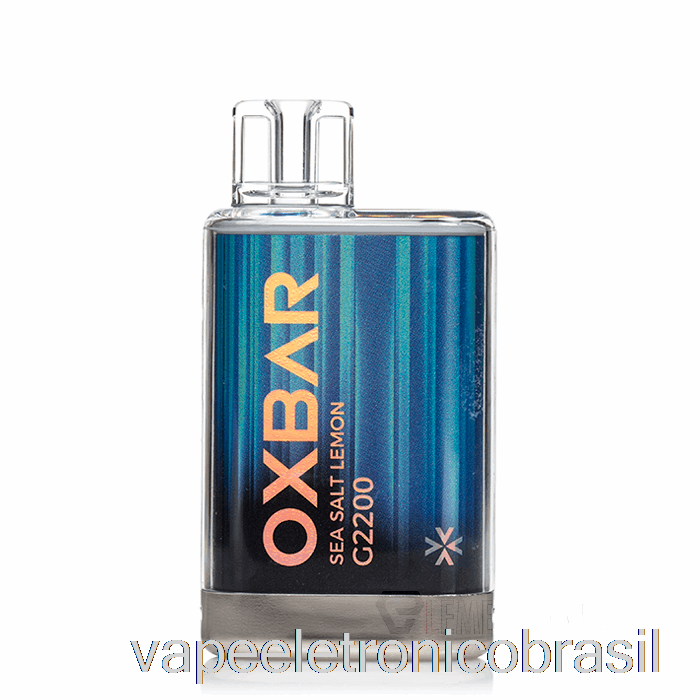 Vape Recarregável Oxbar G2200 Descartável Sal Marinho Limão